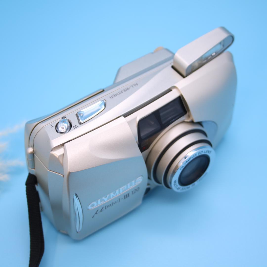 ❁美品❁OLYMPUS μ [mju:] -Ⅲ 120 フィルムカメラ 動作◎