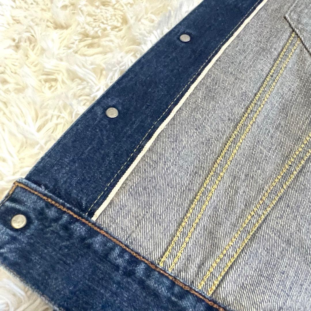 美品✨HYKE デニム ジャケットtype3 サイズ3 3rd ハイク