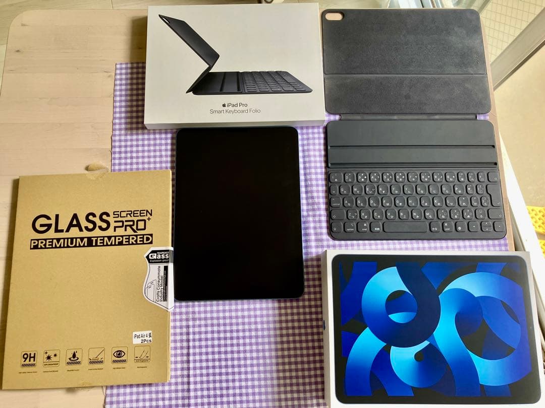 【最終値下げ】バッテリー容量90%iPadAir 5セット256GBWi-Fi