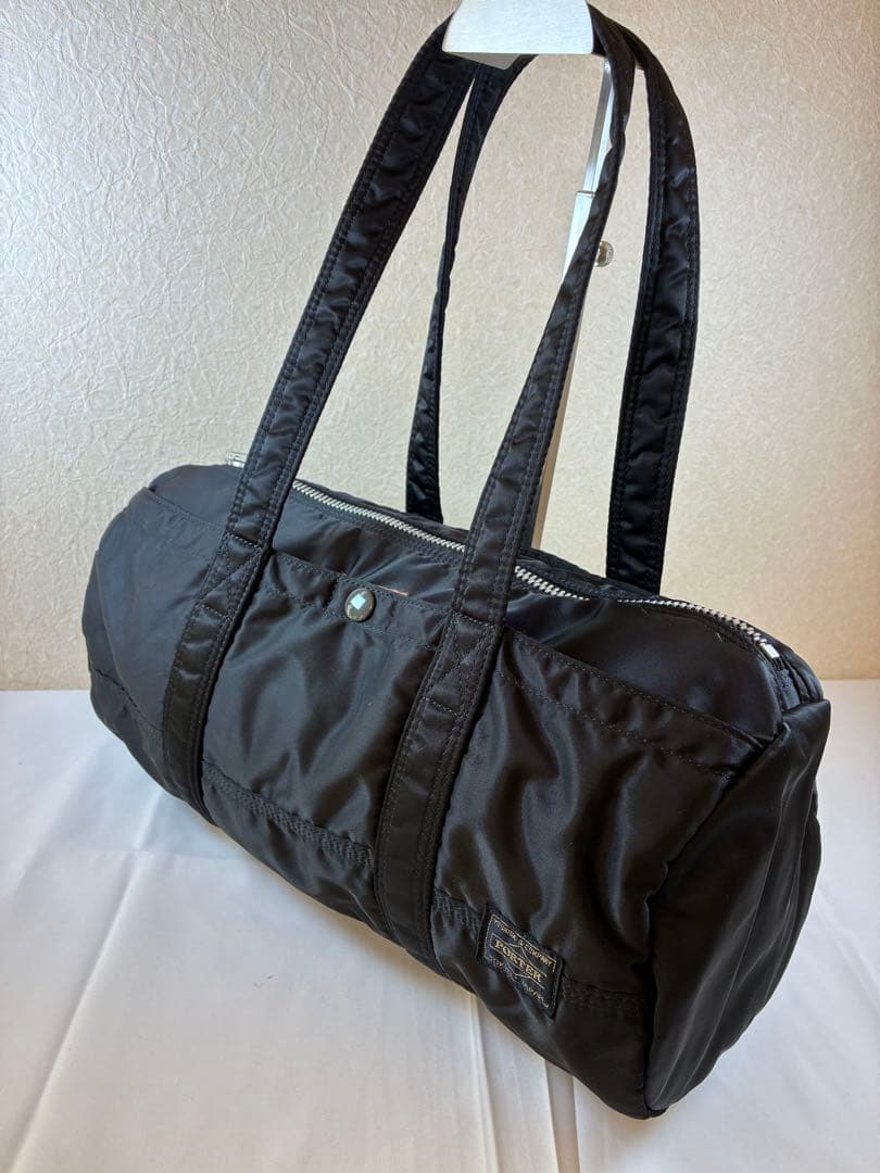 [極美品] PORTER タンカー ドラムバッグ L ミニボストン ダッフル