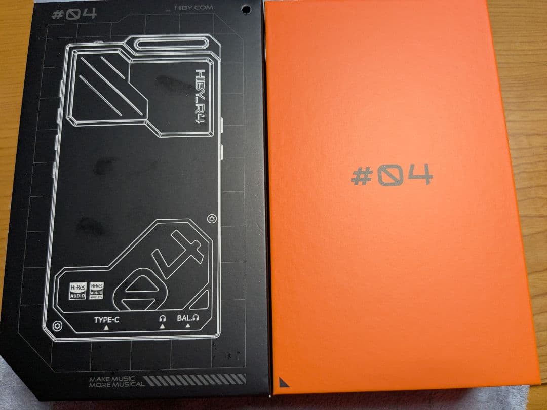 hiby R4 Orange DAP 動作確認済 初期化済