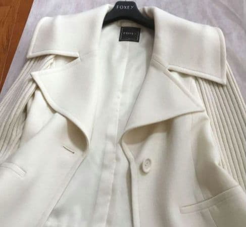 大幅お値下げ⭐️タグ付未使用⭐️フォクシー リブ袖 ジャケット定価13.8万