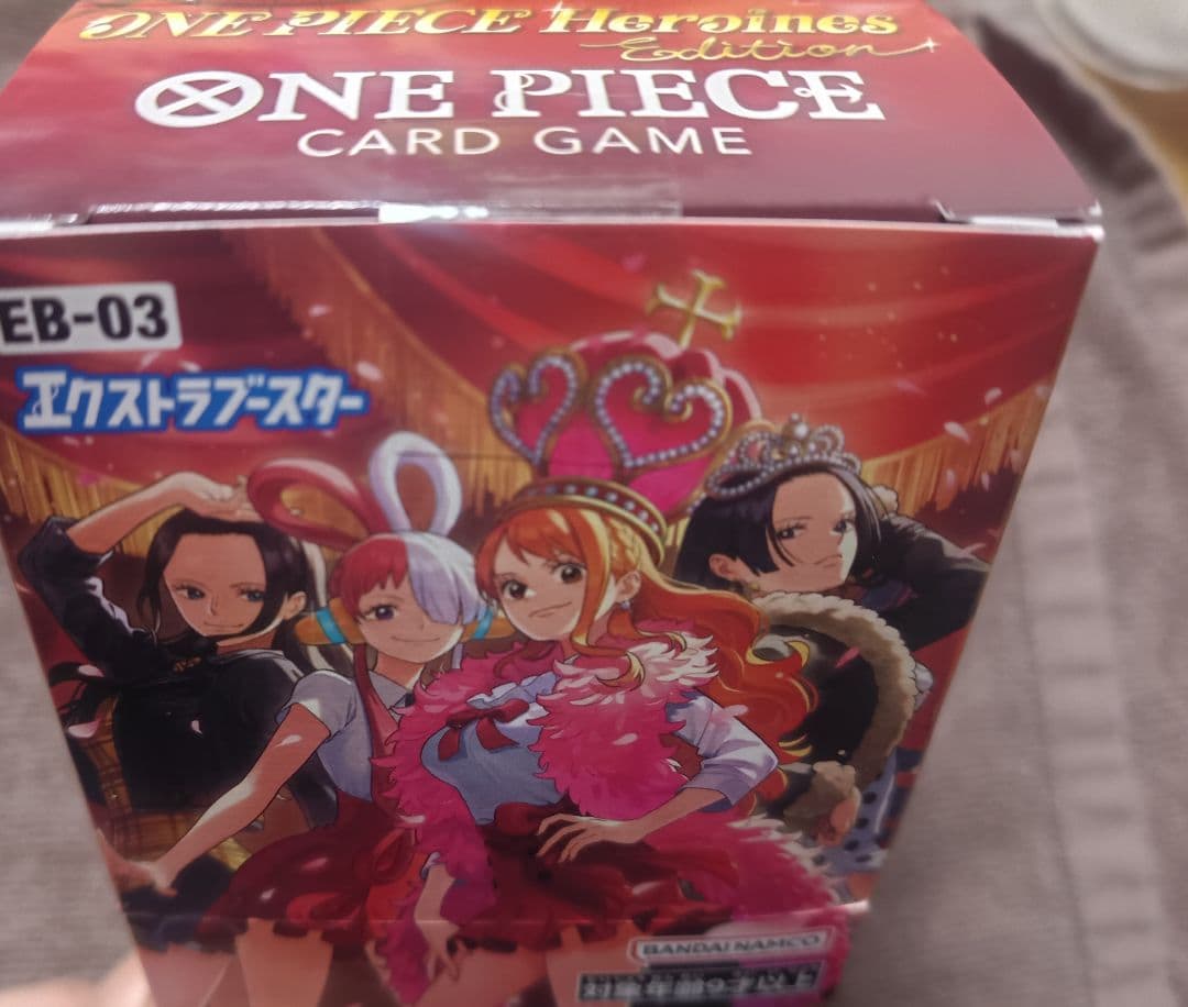 【新品未開封テープ付き】ワンピースカードゲーム　ヒロインズエディション　box