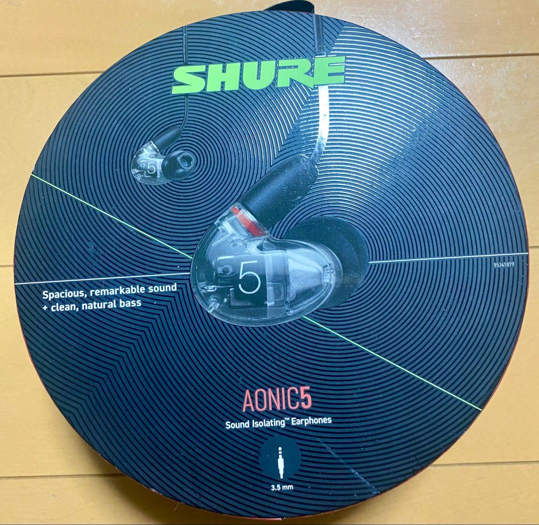 SHURE AONIC5 有線イヤホン