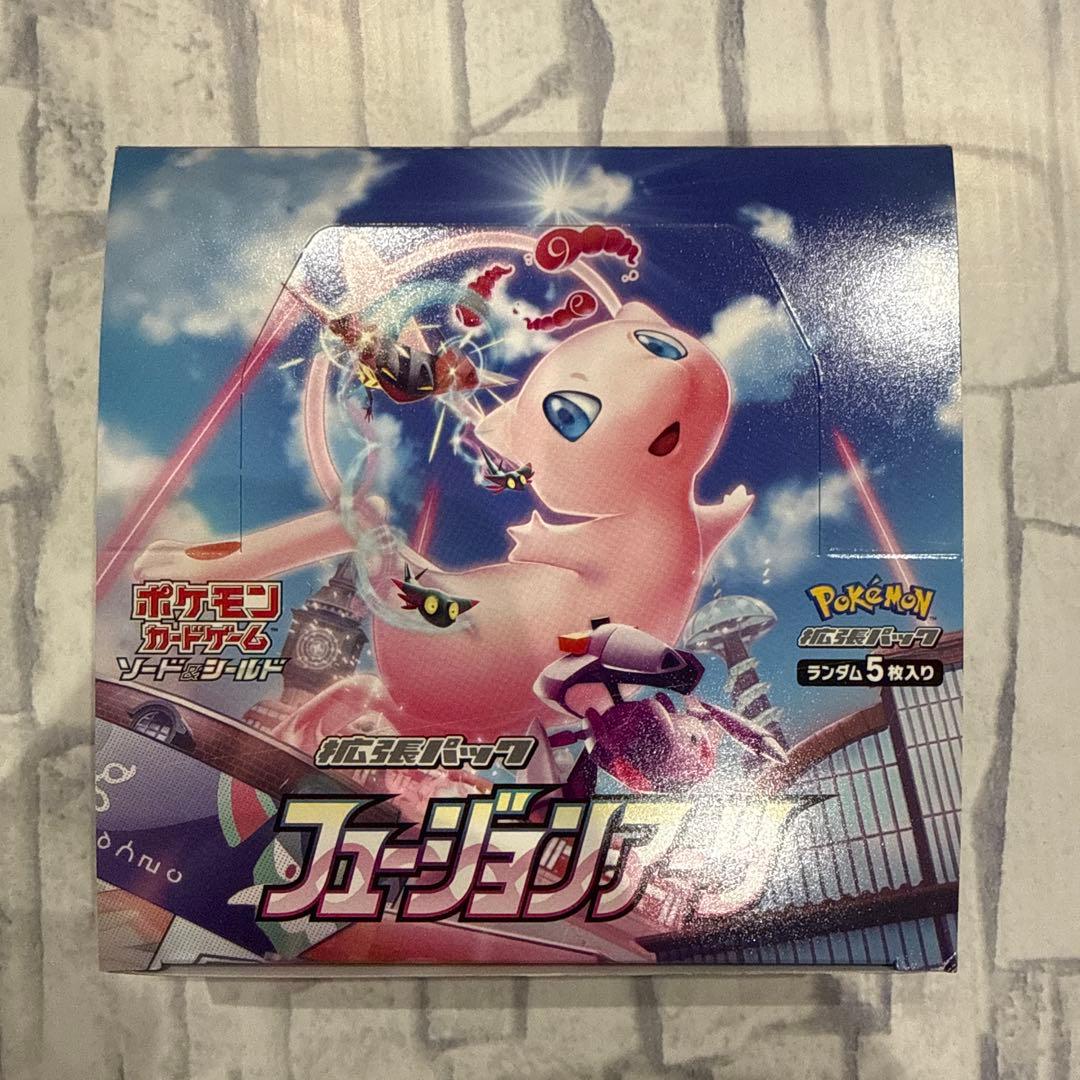 ポケモンカード フュージョンアーツ BOX シュリンク無し
