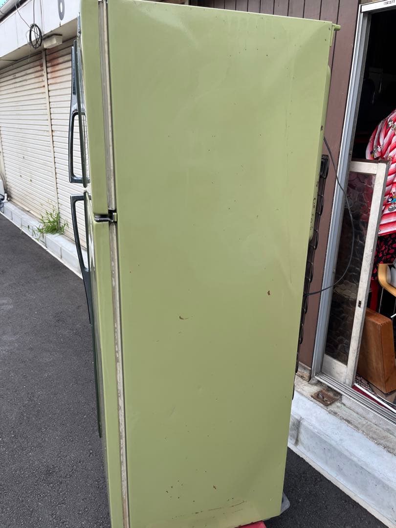 希少 TOYOTA トヨタ 冷蔵庫 昭和レトロ 当時物 可動品