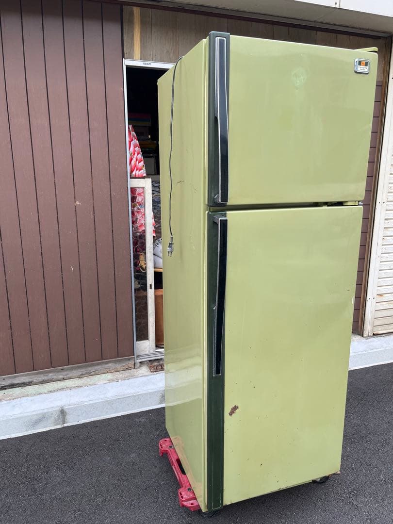 希少 TOYOTA トヨタ 冷蔵庫 昭和レトロ 当時物 可動品