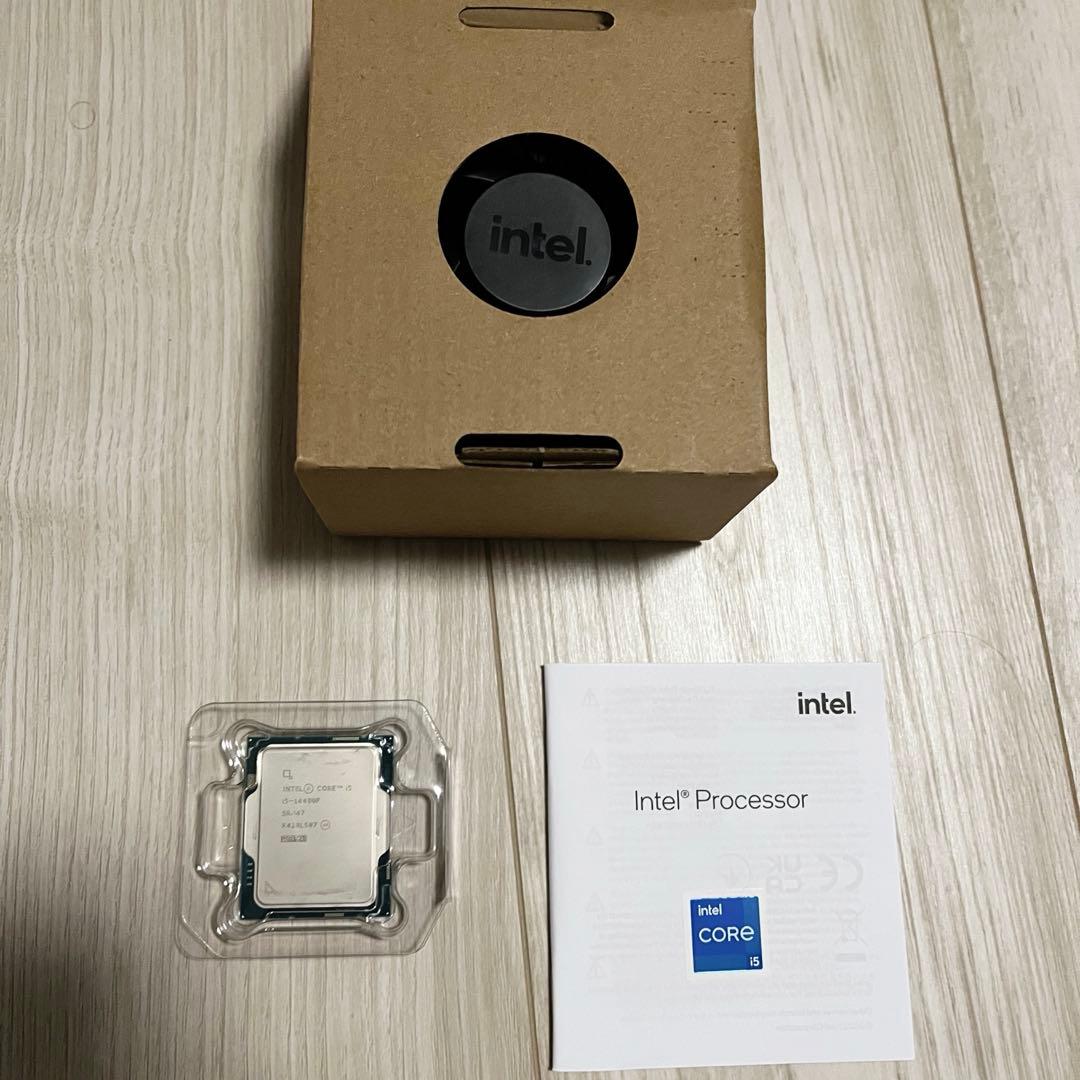 Intel Core i5-14400F LGA1700 CPU ファン未使用