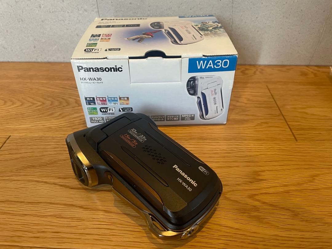 Panasonic HX-WA30 デジタルムービーカメラ【付属品全て有】