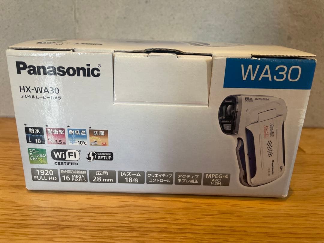Panasonic HX-WA30 デジタルムービーカメラ【付属品全て有】