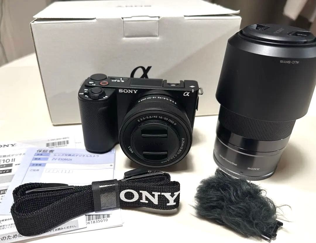 【未使用品多数】ZV-E10Ⅱ ダブルズームレンズキット 土日値下げ中