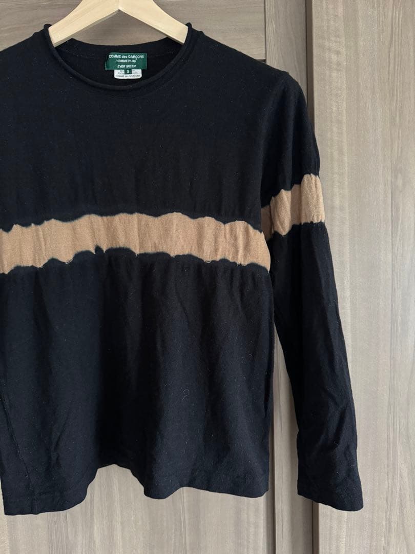 2008 コムデギャルソン オムプリュス EVER GREEN 薄手ウールニット