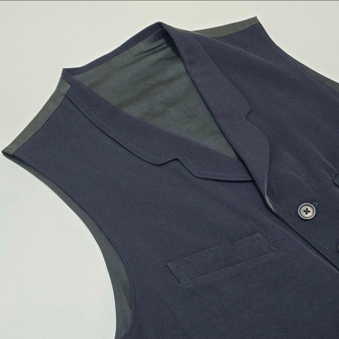 希少 匿名配送 Y's for men ワイズフォーメン 襟付 ベスト