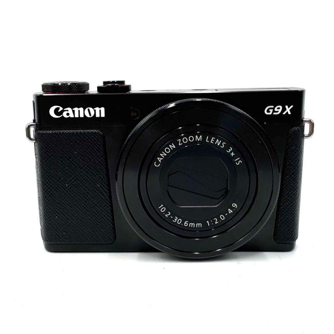 美品 Canon キャノン PowerShot G9X コンデジ ブラック