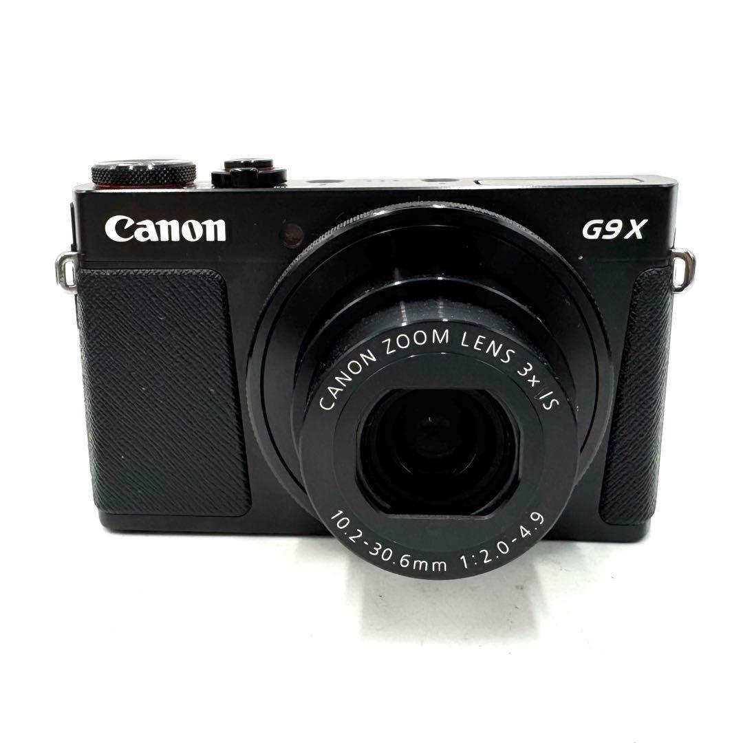 美品 Canon キャノン PowerShot G9X コンデジ ブラック