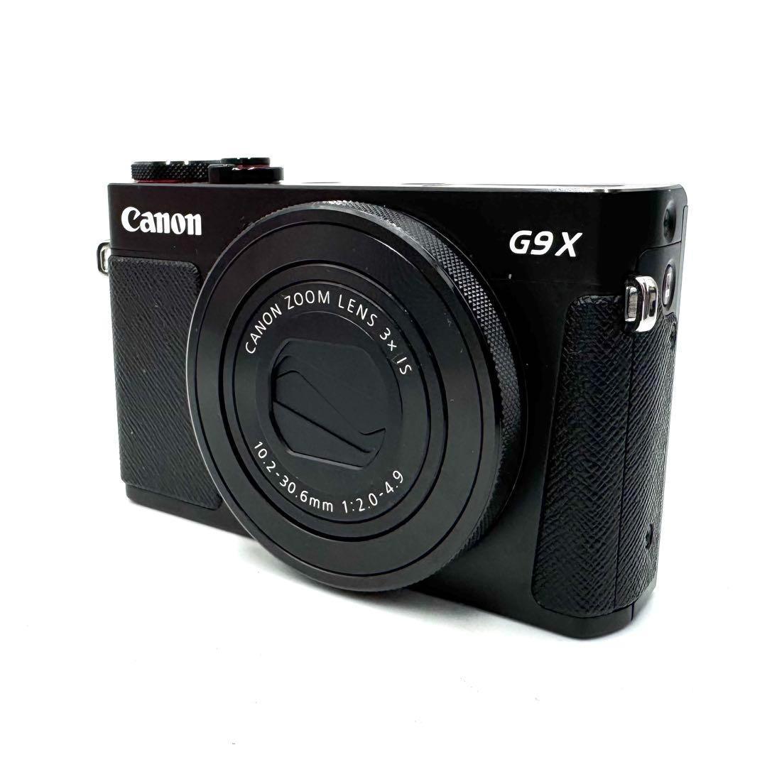 美品 Canon キャノン PowerShot G9X コンデジ ブラック
