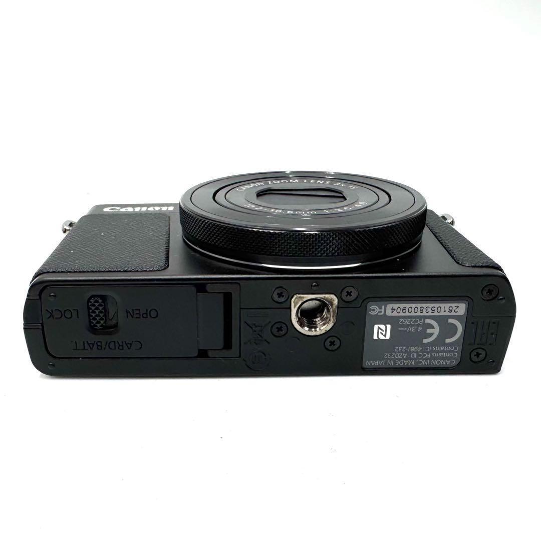 美品 Canon キャノン PowerShot G9X コンデジ ブラック