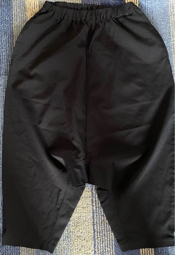 BLACK COMME DES GARÇONS 黒 サルエルパンツSサイズ