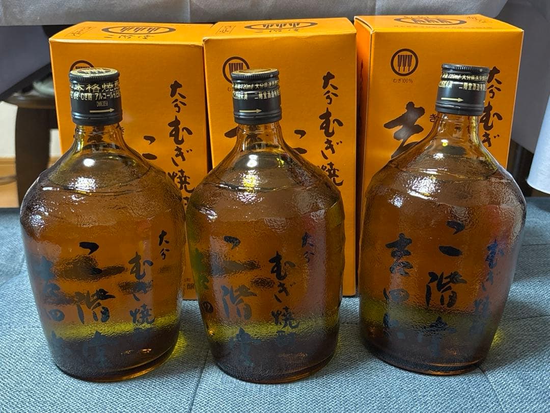 大分むぎ焼酎　二階堂 【吉四六 】720ml 25度 箱入り　3本セット