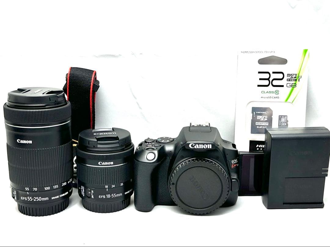 Canon EOS Kiss X10 ダブルズームレンズキット♪安心フルセット♪