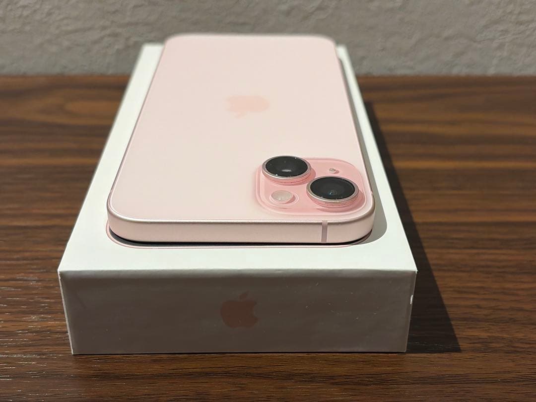 iPhone 15 plus 128GBピンク 本体(iFace付き)