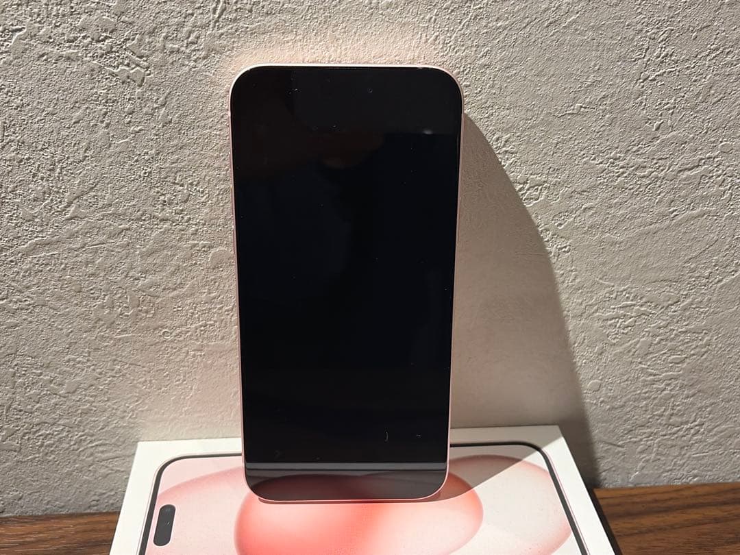 iPhone 15 plus 128GBピンク 本体(iFace付き)