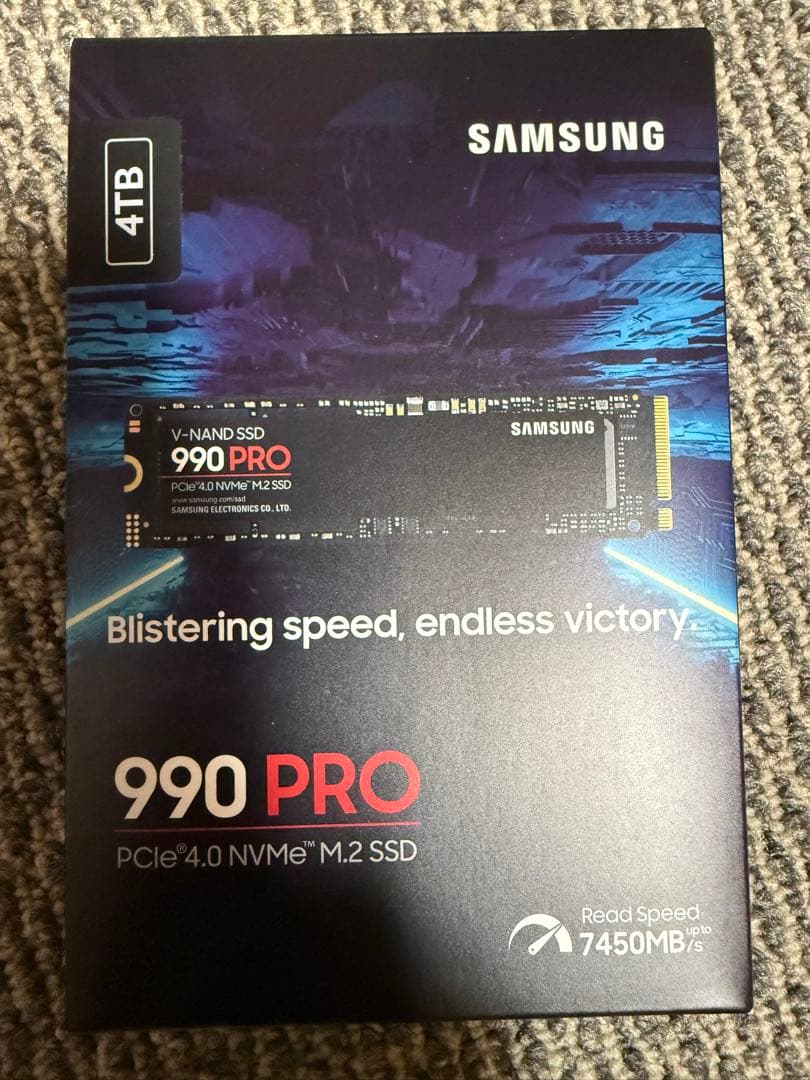 内蔵型SSD SAMSUNG 990 PRO 4TB M.2 SSD