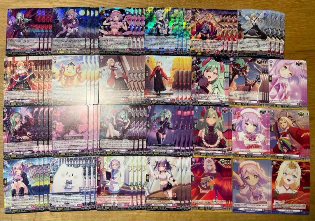 ヴァンガード ぶいすぽ！　デッキ　ぶいすぽっ！　EXRRR以下 4コン