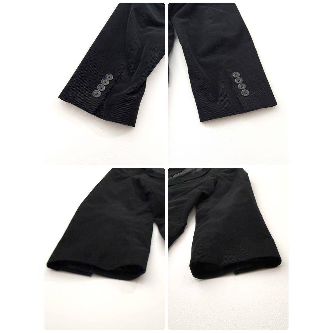 90s✨ポロラルフローレン コーデュロイ テーラード ジャケット 黒 M-R