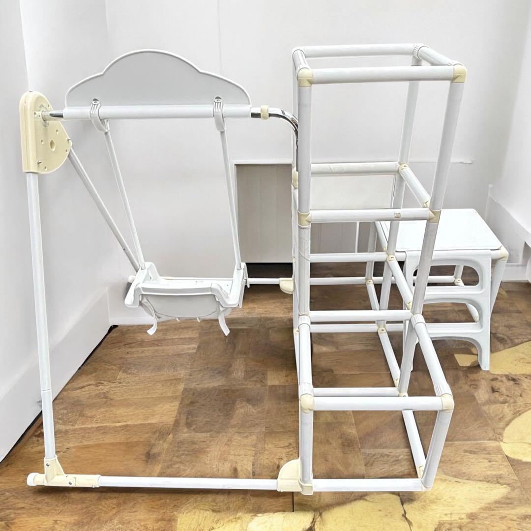 【現状品】NONAKA WORLD おりたたみ スロープ付きベビージム 室内