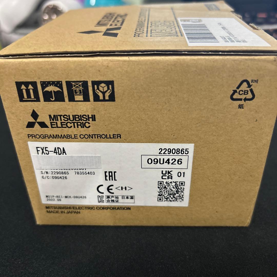 三菱電機 FX5-4DA アナログ出力拡張アダプタ FX5-4DA