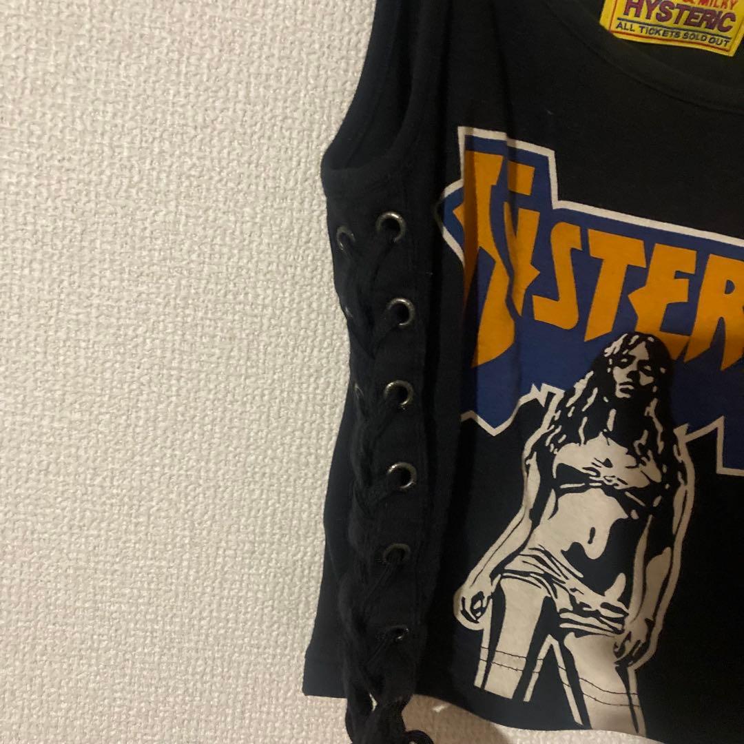 HYSTERIC GLAMOUR キャミソール　ブラック　ヒステリックグラマー