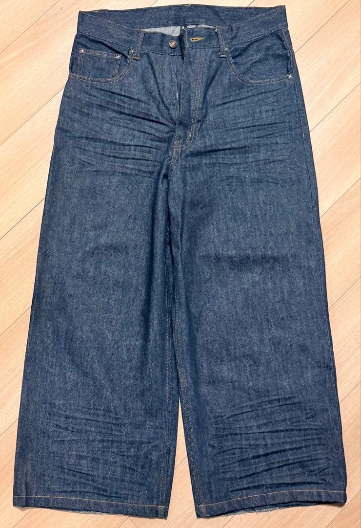 パンツ belvet Baggy rigid denim