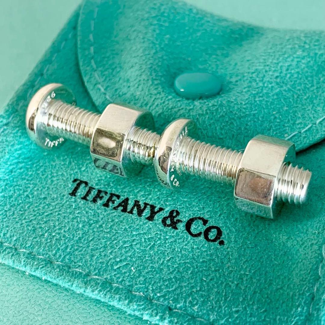 ティファニー 希少 ボルト ネジ カフス シルバー 925 S97e