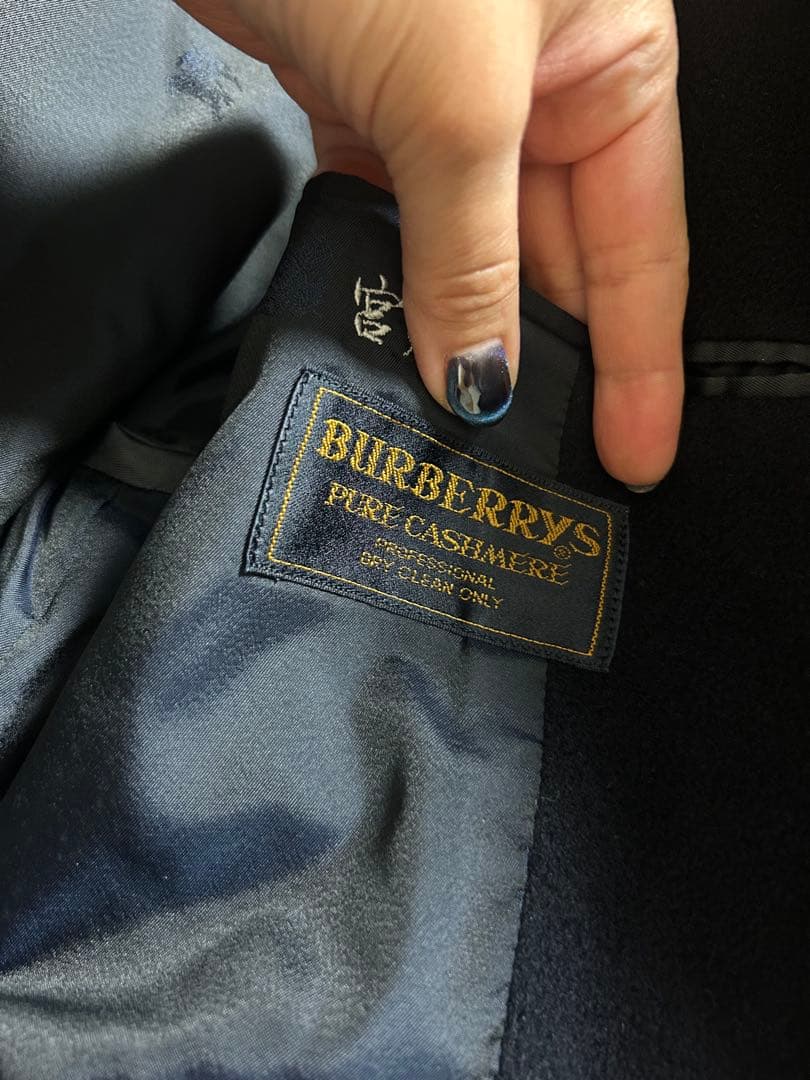 BURBERRY ウール　コート　メンズ　バーバリー