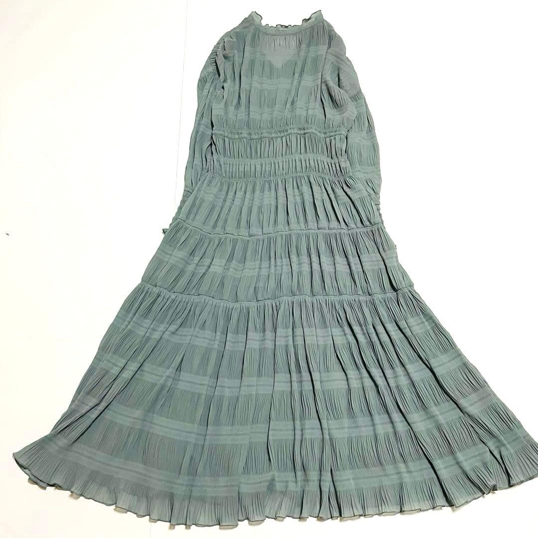 AMERI シャーリング ロングワンピース Ameri VINTAGE デザイン