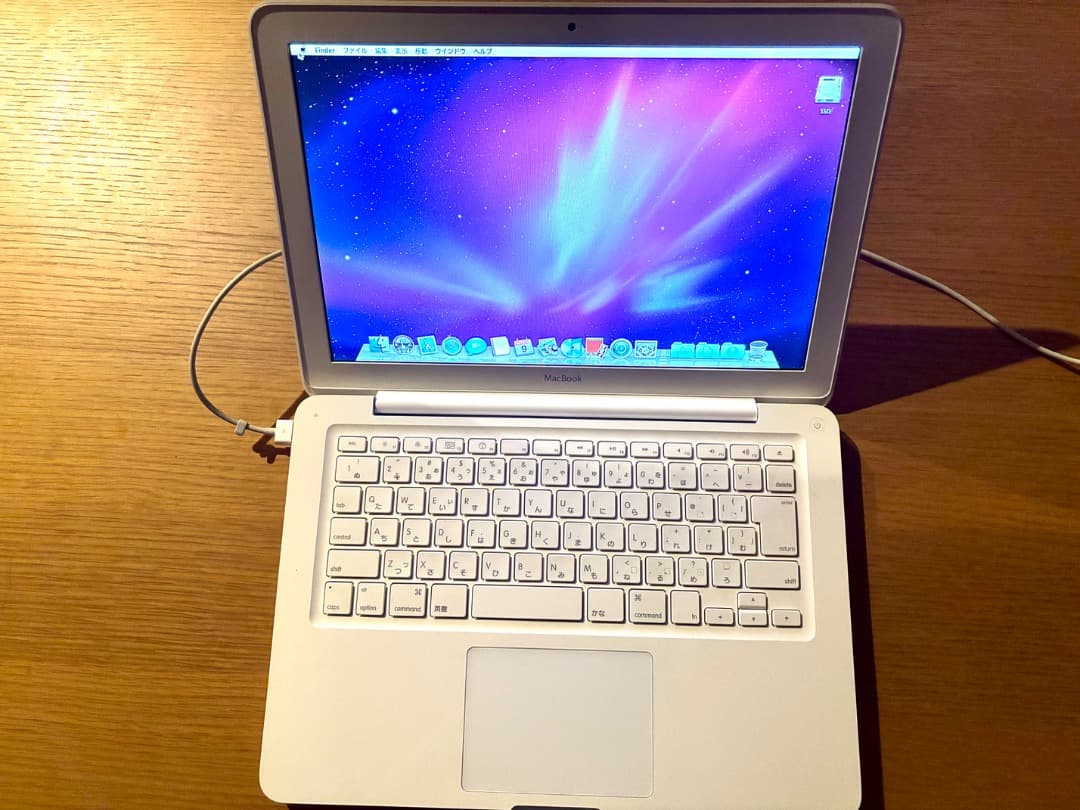 Apple MacBook 本体 Mac OS X  Leopard付属