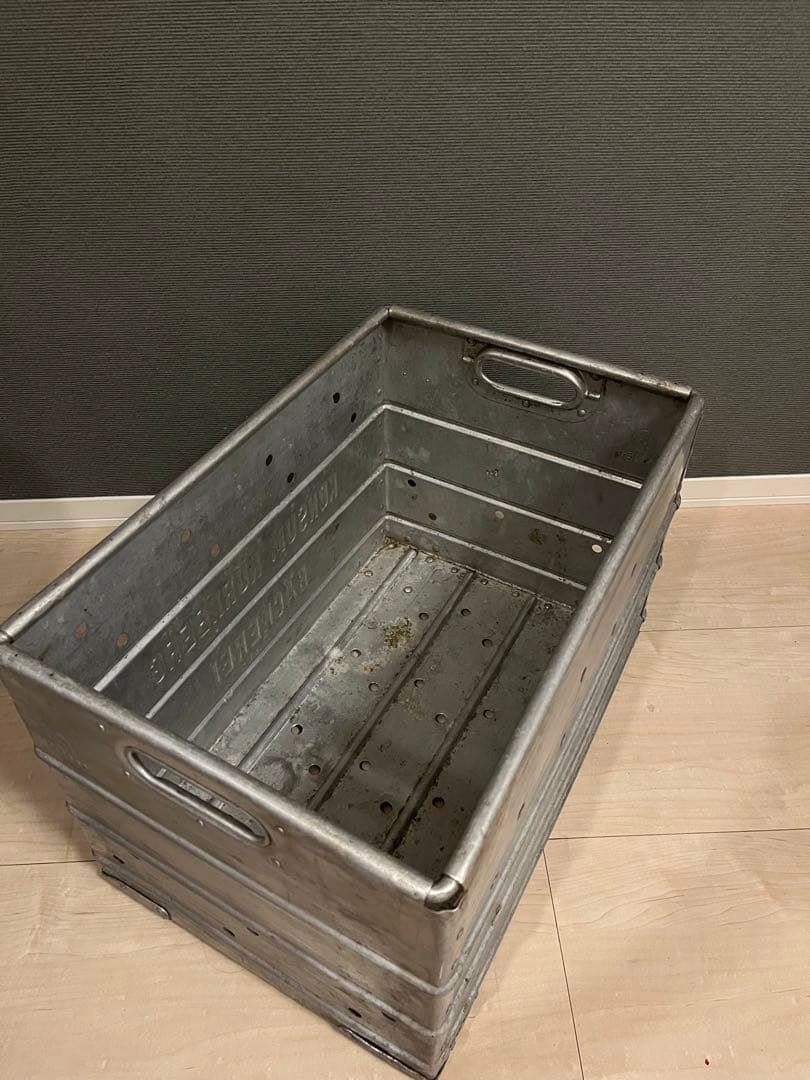 ① Zarges アルミコンテナ ヴィンテージ インテリア ユーロ キャンプ