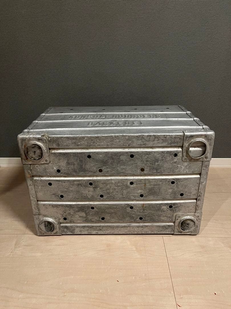 ① Zarges アルミコンテナ ヴィンテージ インテリア ユーロ キャンプ