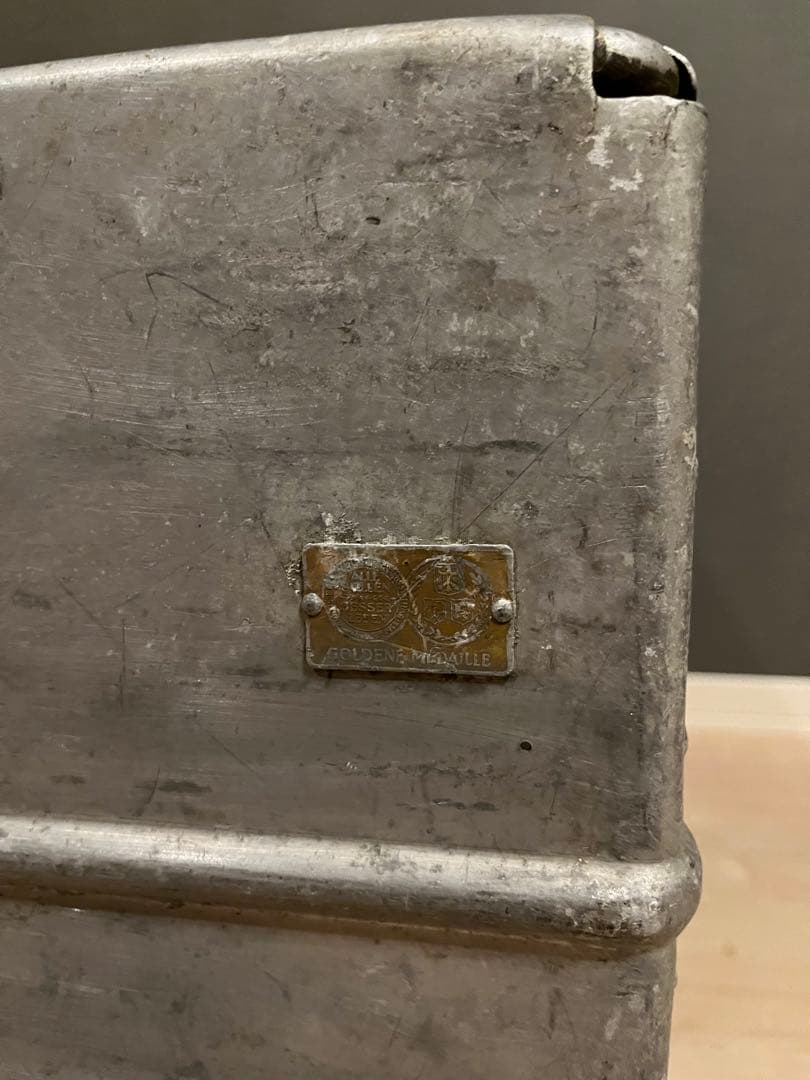 ① Zarges アルミコンテナ ヴィンテージ インテリア ユーロ キャンプ