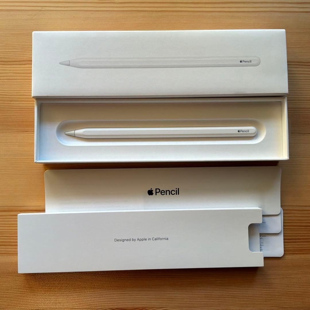Apple Pencil アップル ペンシル 第2世代 ＜純正品/専用ケース付＞