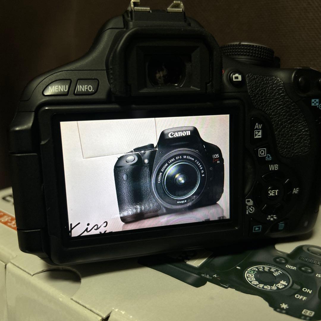 canon EOSkissx5 EF-S 18-55 IS Ⅱ kit 一眼レフ