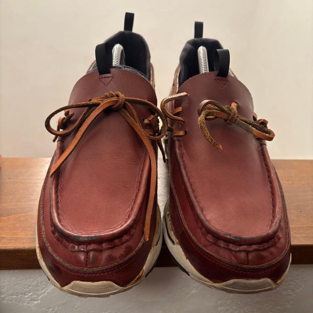 希少品　MIZUNO ミズノ　マウンテンリサーチ　デッキシューズ　ブラウン