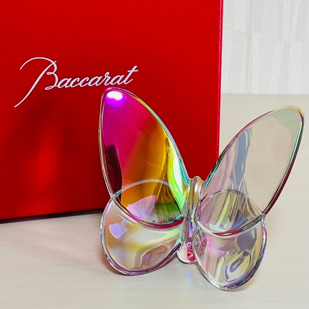 Baccarat バカラ ラッキーバタフライ イリゼクリア 置物 フィギュリン