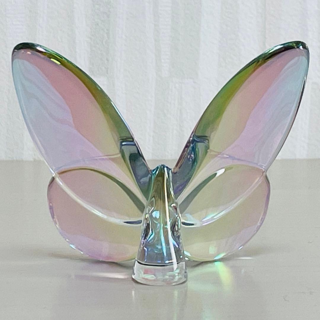 Baccarat バカラ ラッキーバタフライ イリゼクリア 置物 フィギュリン