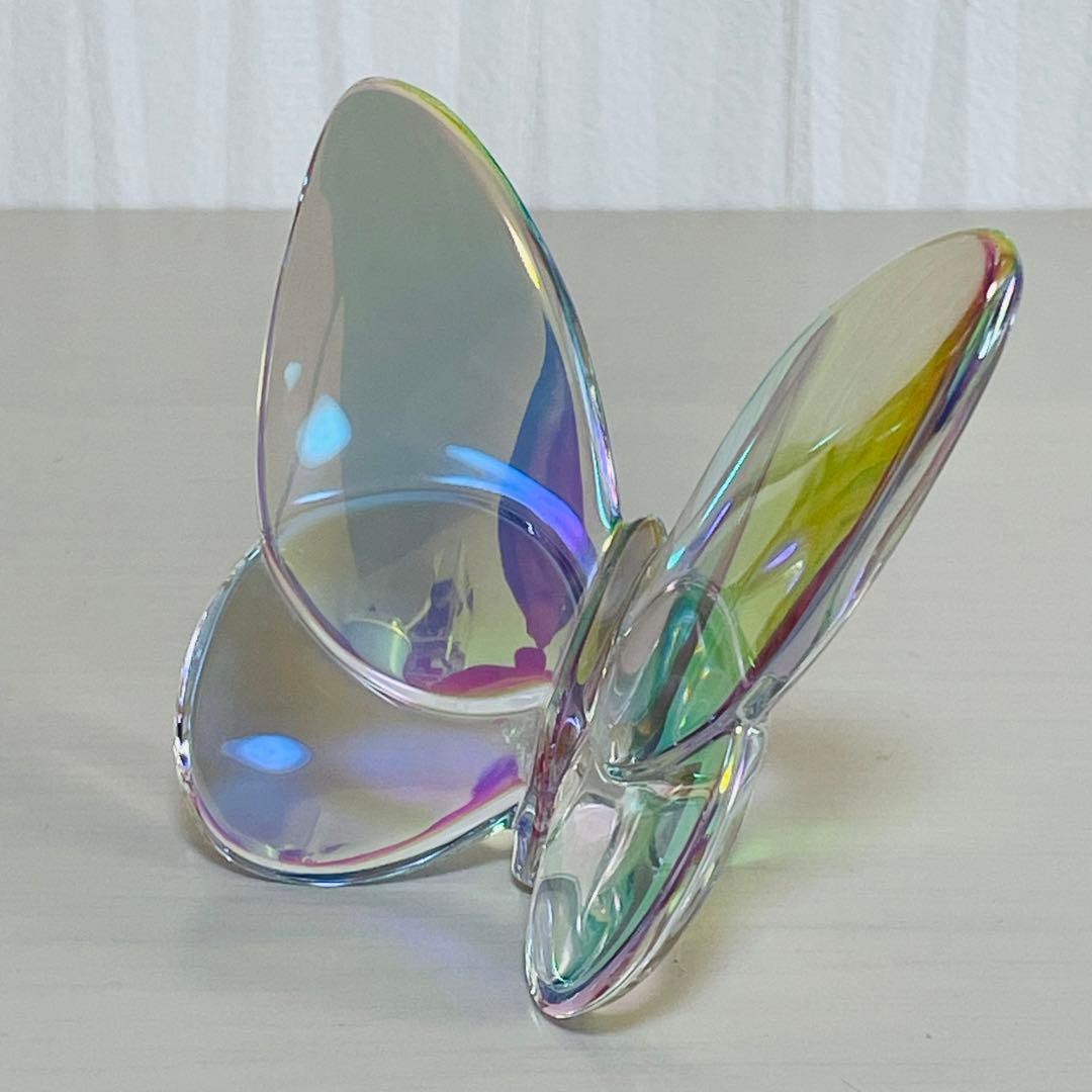 Baccarat バカラ ラッキーバタフライ イリゼクリア 置物 フィギュリン