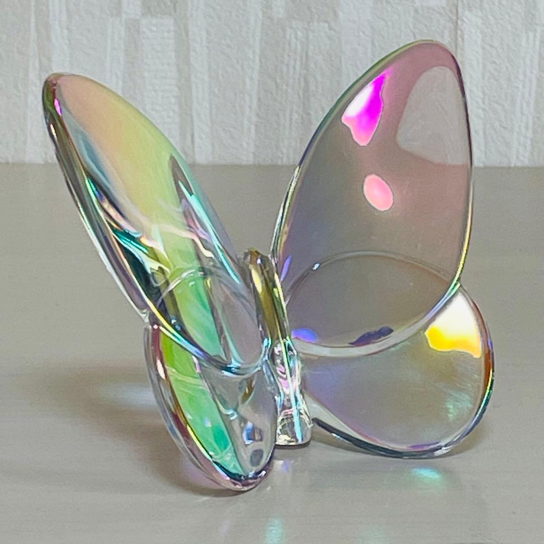 Baccarat バカラ ラッキーバタフライ イリゼクリア 置物 フィギュリン