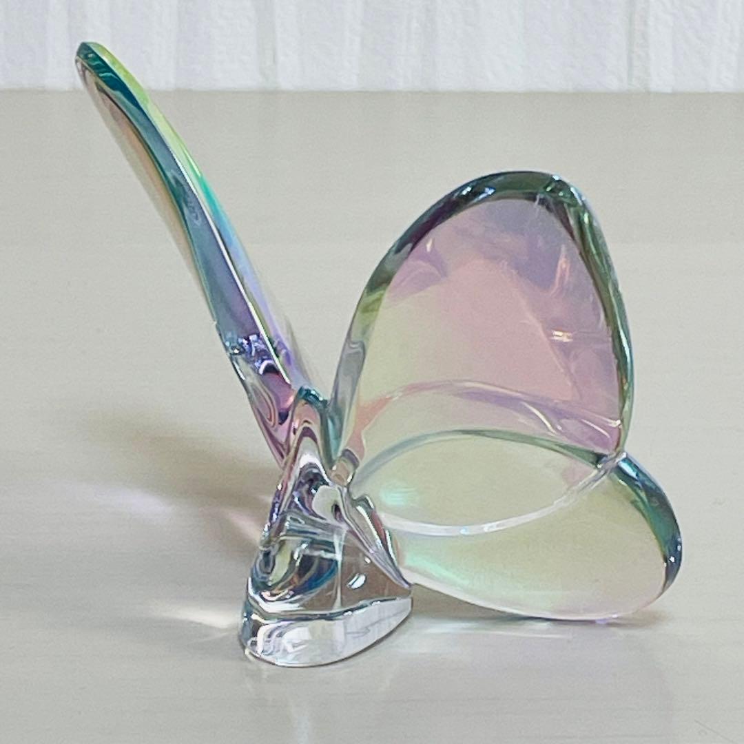 Baccarat バカラ ラッキーバタフライ イリゼクリア 置物 フィギュリン