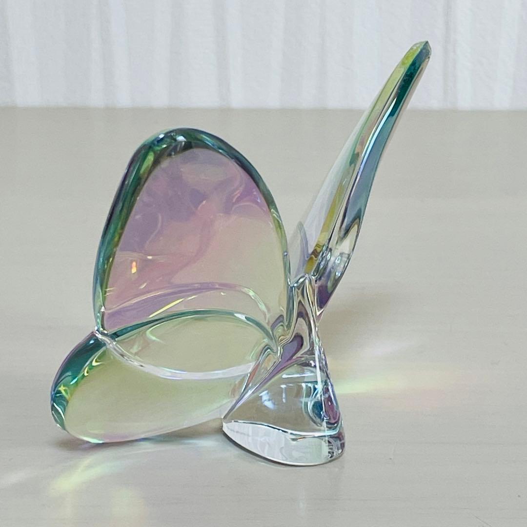 Baccarat バカラ ラッキーバタフライ イリゼクリア 置物 フィギュリン