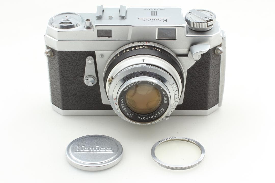 コニカ iii Hexanon 48mm F/2 レンジファインダー c4004